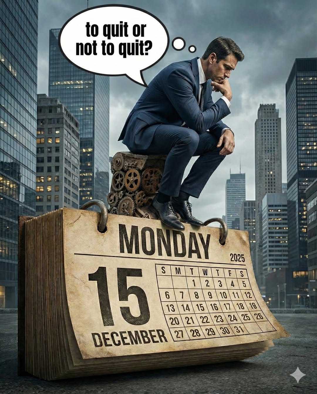 你知道嗎?星期一其實最不適合提離職