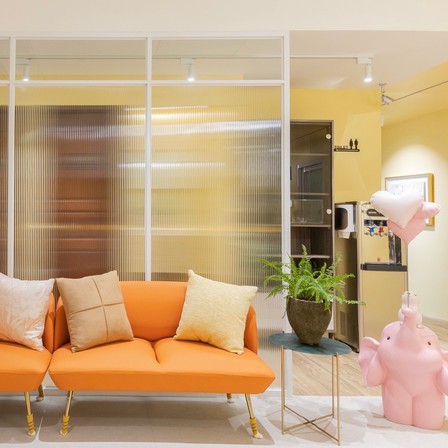 擁抱心藝館等待區