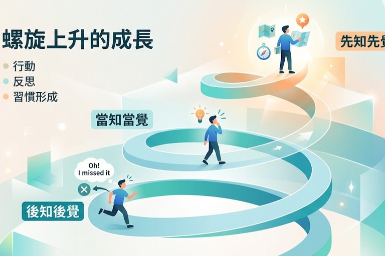 螺旋上升的改變：從「後知後覺」到「先知先覺」