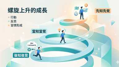 螺旋上升的改變：從「後知後覺」到「先知先覺」