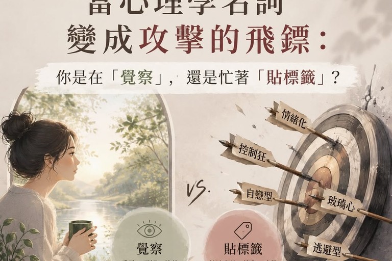 當心理學名詞變成攻擊的飛鏢