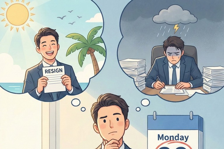 誰說離職治百病？研究顯示身體會「記得」週一焦慮！